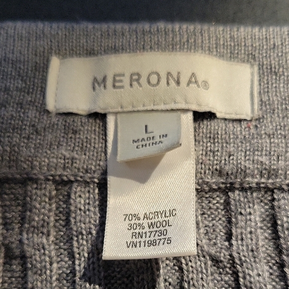 Merona Charcoal Mini Skirt - Picture 2 of 3